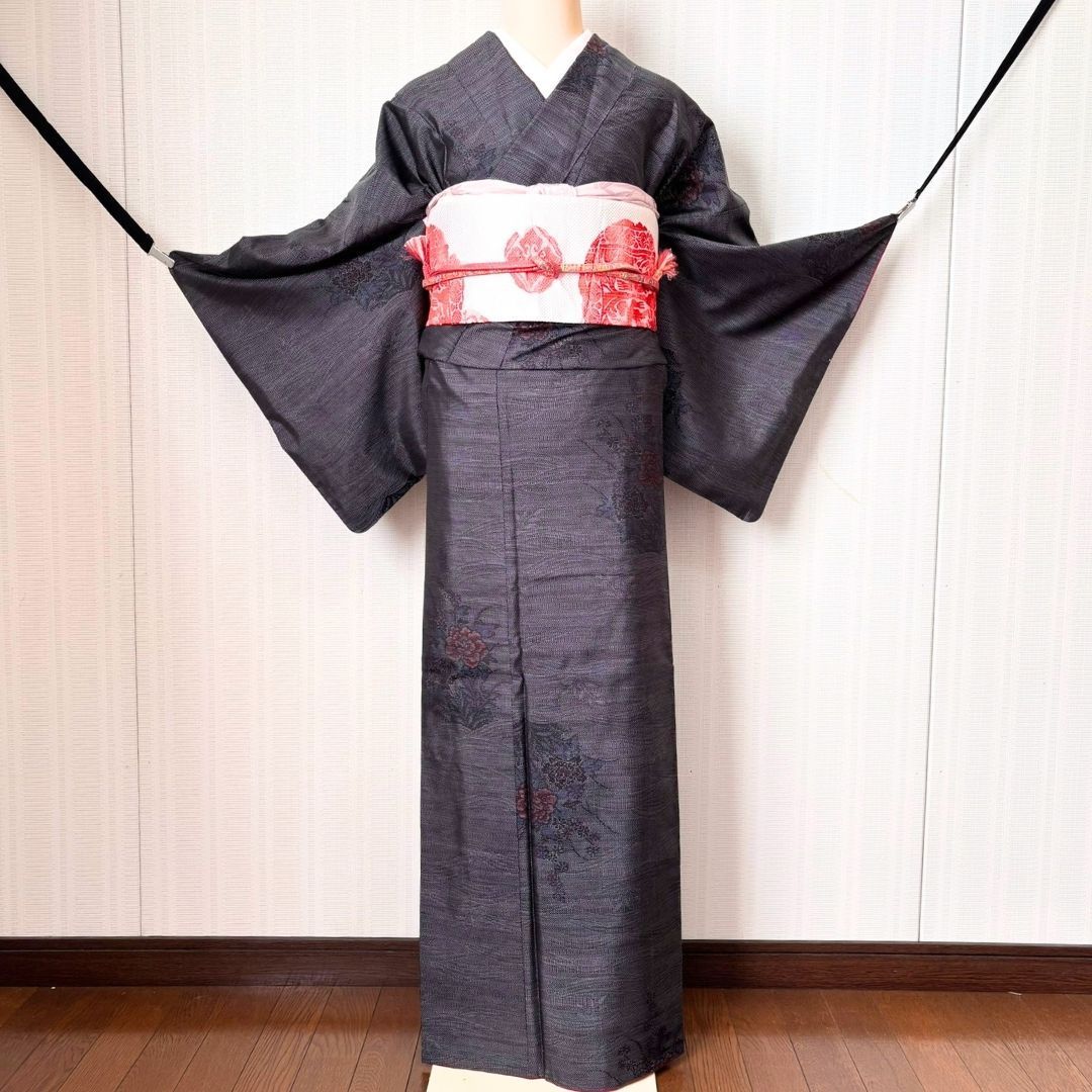 大島紬 フルセット｜身丈168cm トールサイズ 正絹 - メルカリ