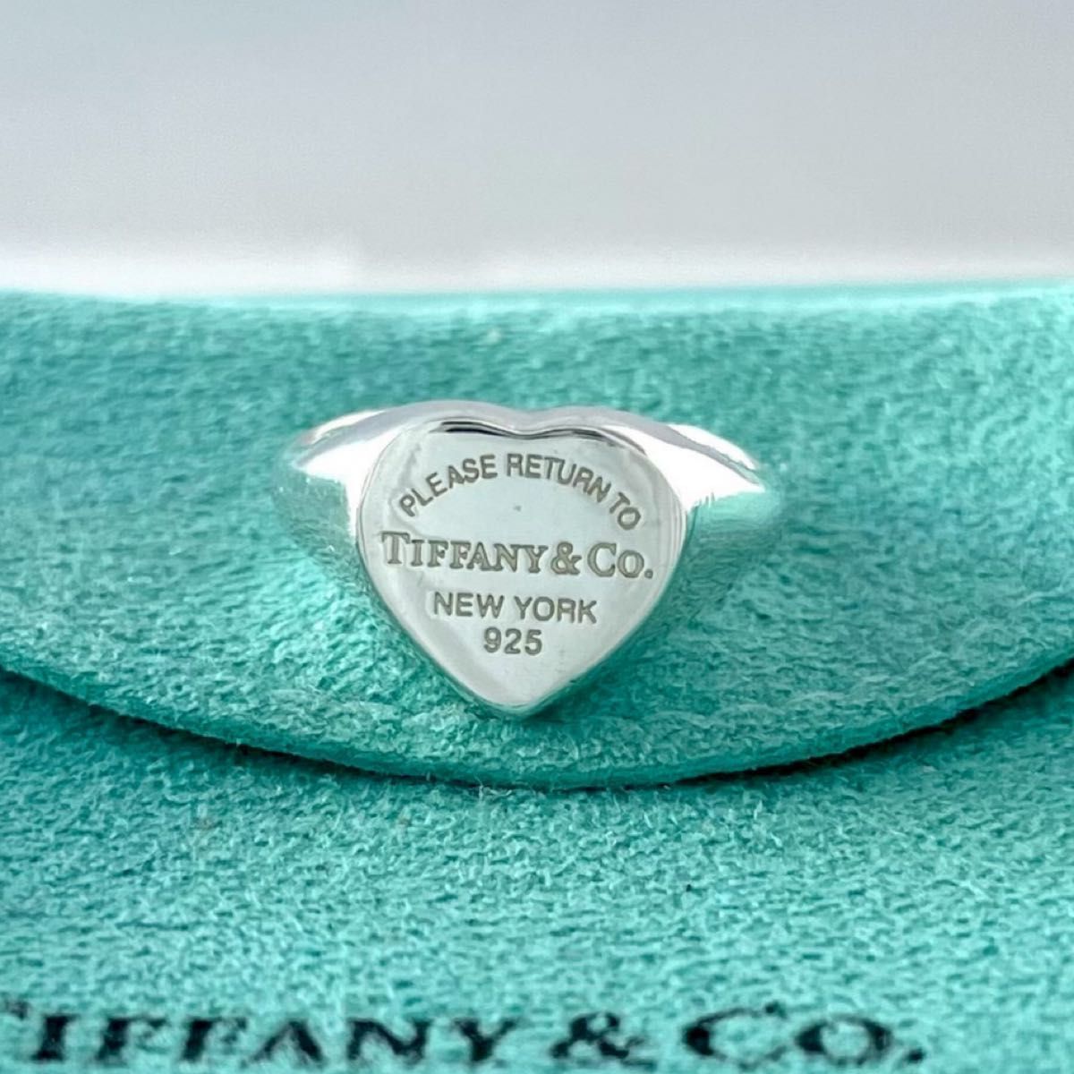 ティファニー 9号 リターントゥ ハート シグネット リング YZ1fe