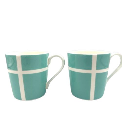 TIFFANY＆CO. ティファニー ブルーリボン ペアマグカップ 食器 - メルカリ