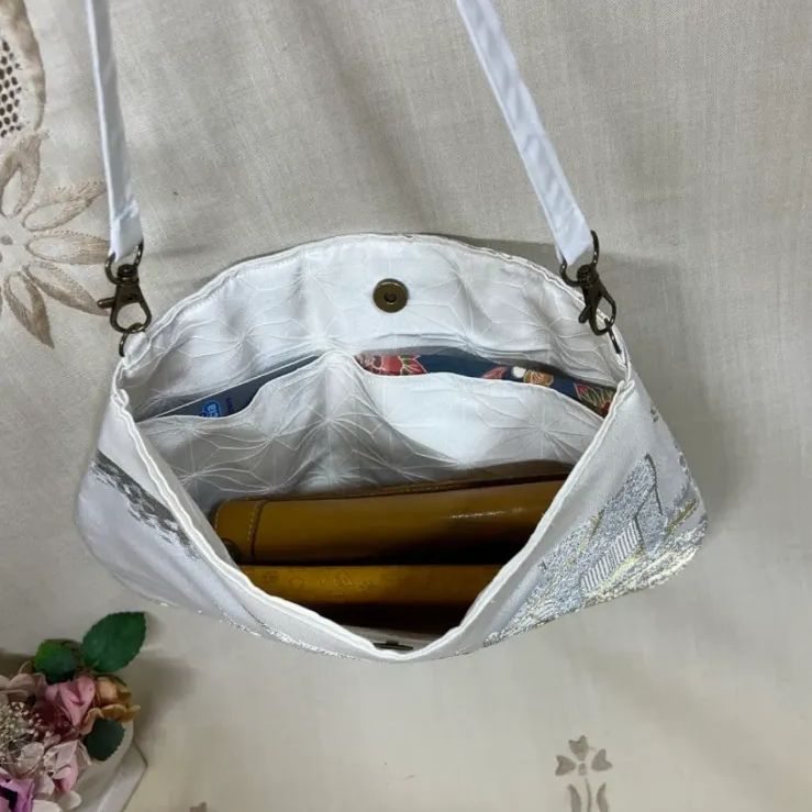 一点物】 帯リメイクバッグ ショルダーバッグNo.78 - メルカリ