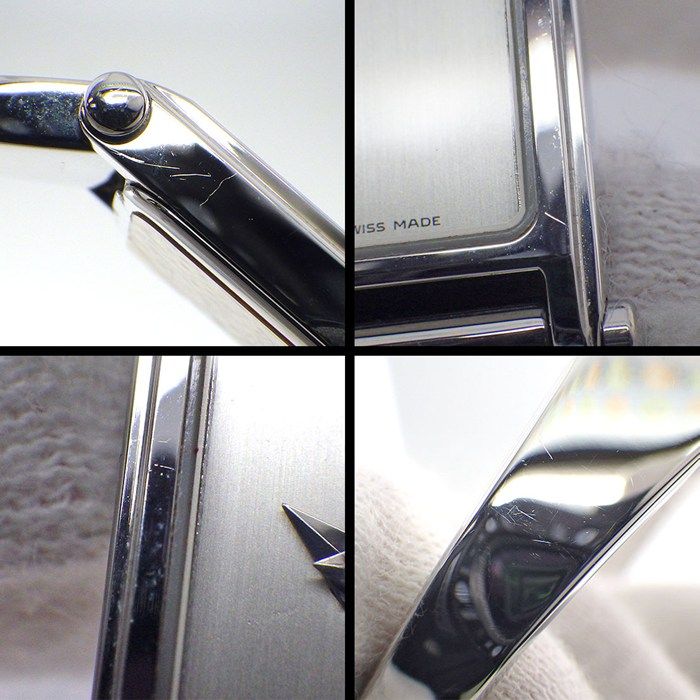 グッチ GUCCI 腕時計 バングルウォッチ 1500L レクタンギュラー