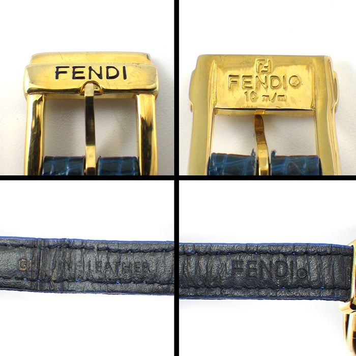 フェンディ FENDI 腕時計 カメレオン チェンジベルト 640L オーバル