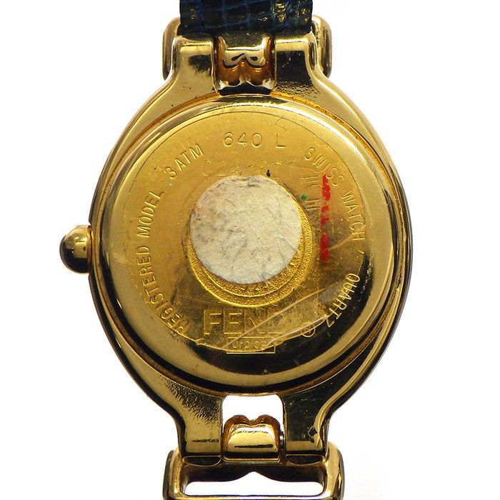 フェンディ FENDI 腕時計 カメレオン チェンジベルト 640L オーバル