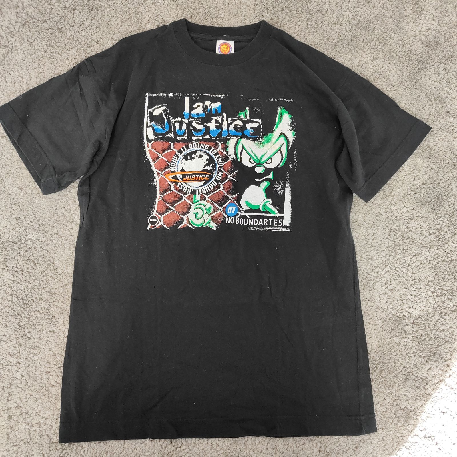新日本プロレス NEW JAPAN PRO WRESTLNG 武藤敬司 NWO JUSTICE 半袖 T 