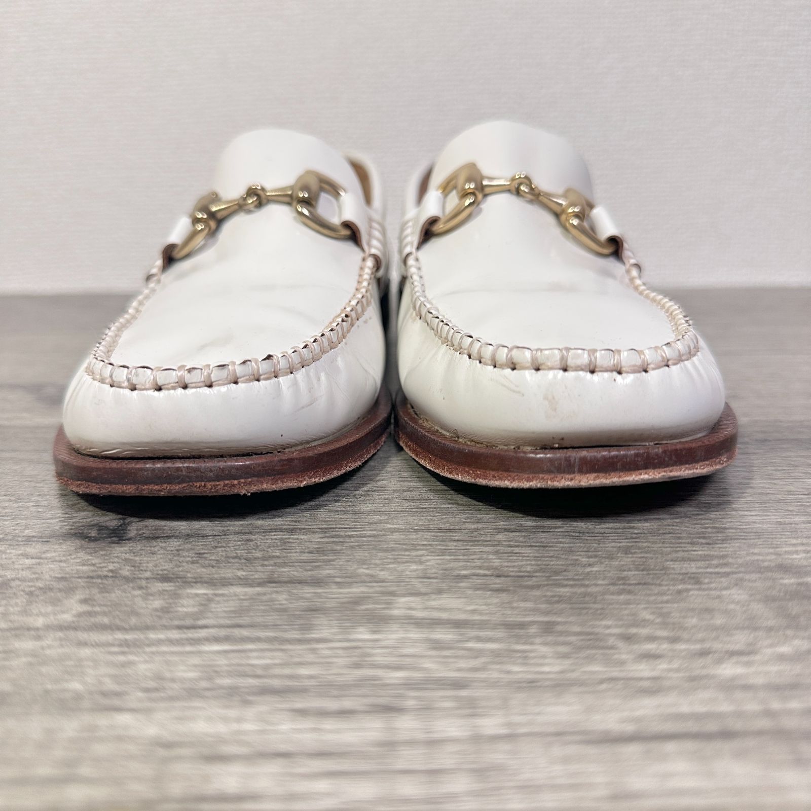 アルテサノス ARTESANOS スペイン製 本革 ビットローファー 37 23.5cm