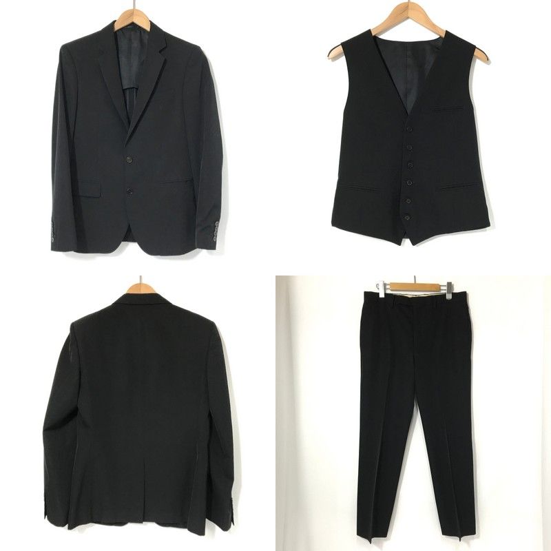 WACKO MARIA スーツ 3ピース 背抜き 春夏 ビジネス フォーマル 2ボタン