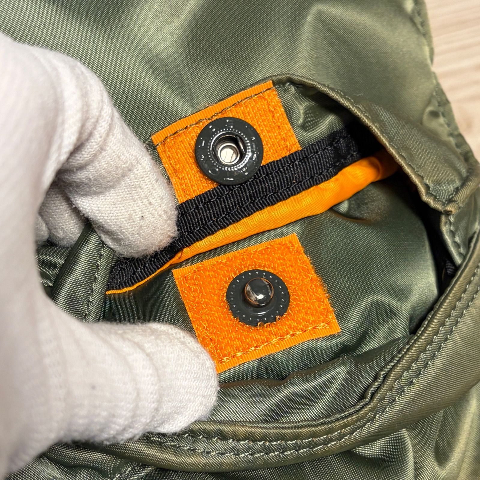PORTER PX TANKER 2WAY TOOL BAG セージグリーン ショルダー 巾着
