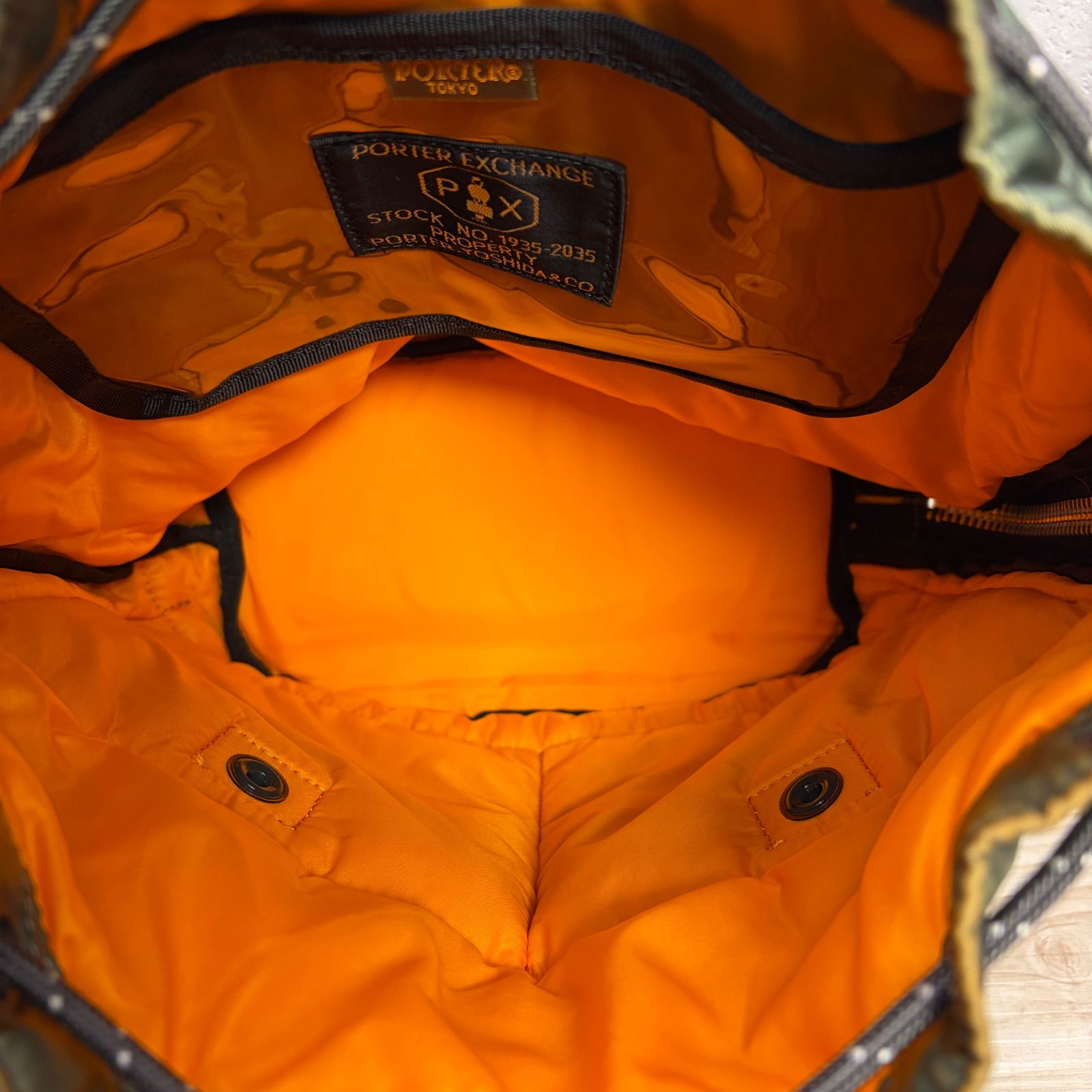 PORTER PX TANKER 2WAY TOOL BAG セージグリーン ショルダー 巾着