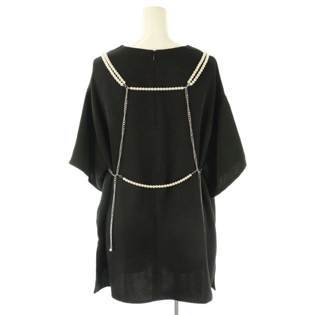 アメリヴィンテージ Ameri VINTAGE 24SS PEARL BUSTIER SATIN TOP