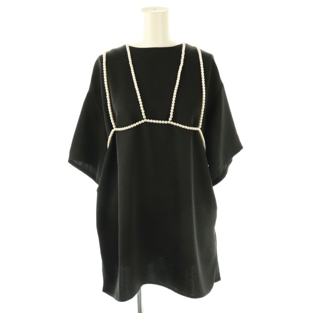 アメリヴィンテージ Ameri VINTAGE 24SS PEARL BUSTIER SATIN TOP