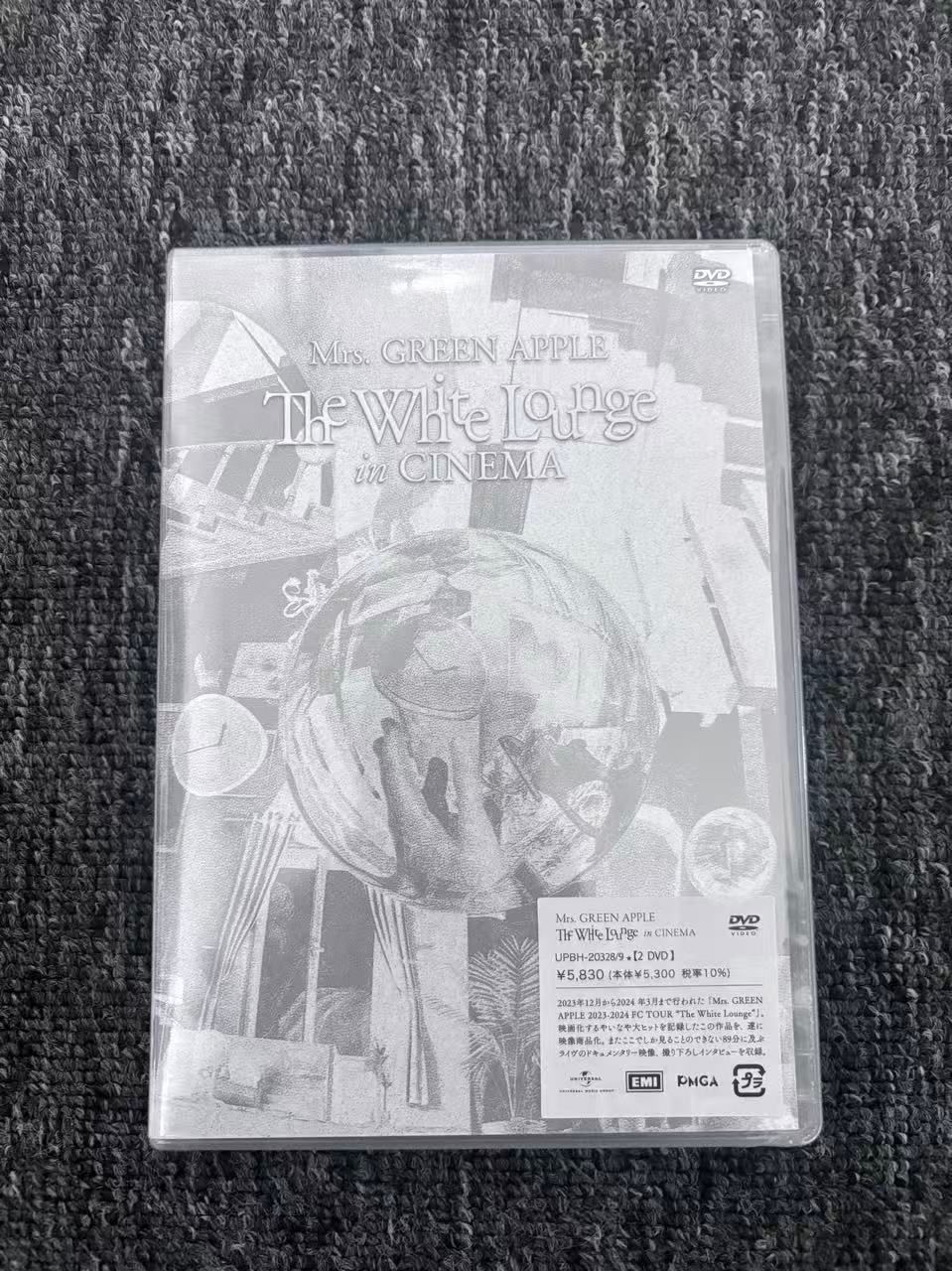 Mrs.GREEN APPLE 通常盤 DVD 6作品 Mrs.GREEN APPLE 通常盤 Blu-Ray 6作品 Mrs.GREEN APPLE 通常盤 Blu-Ray