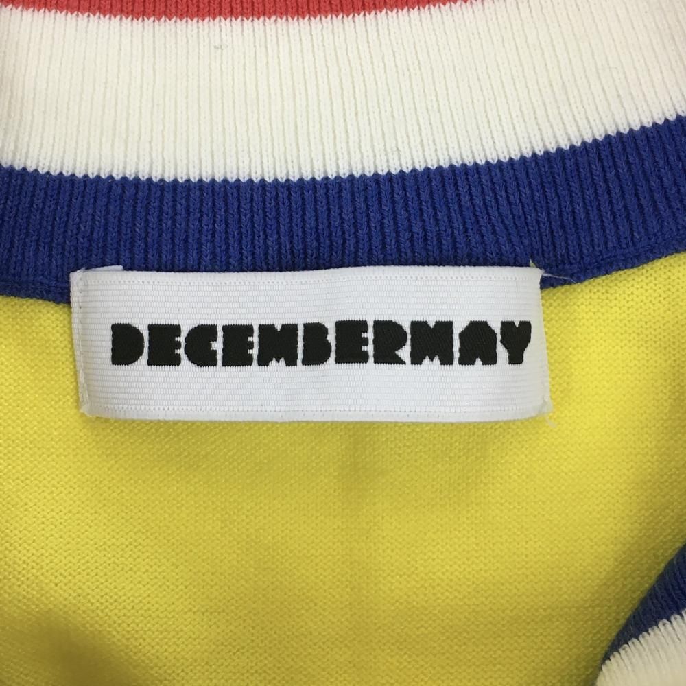 DECEMBERMAY ディセンバーメイ イエロー Vネックシャツ DECEMBERMAY ディセンバーメイ イエロー Vネックシャツ DECEMBERMAY
