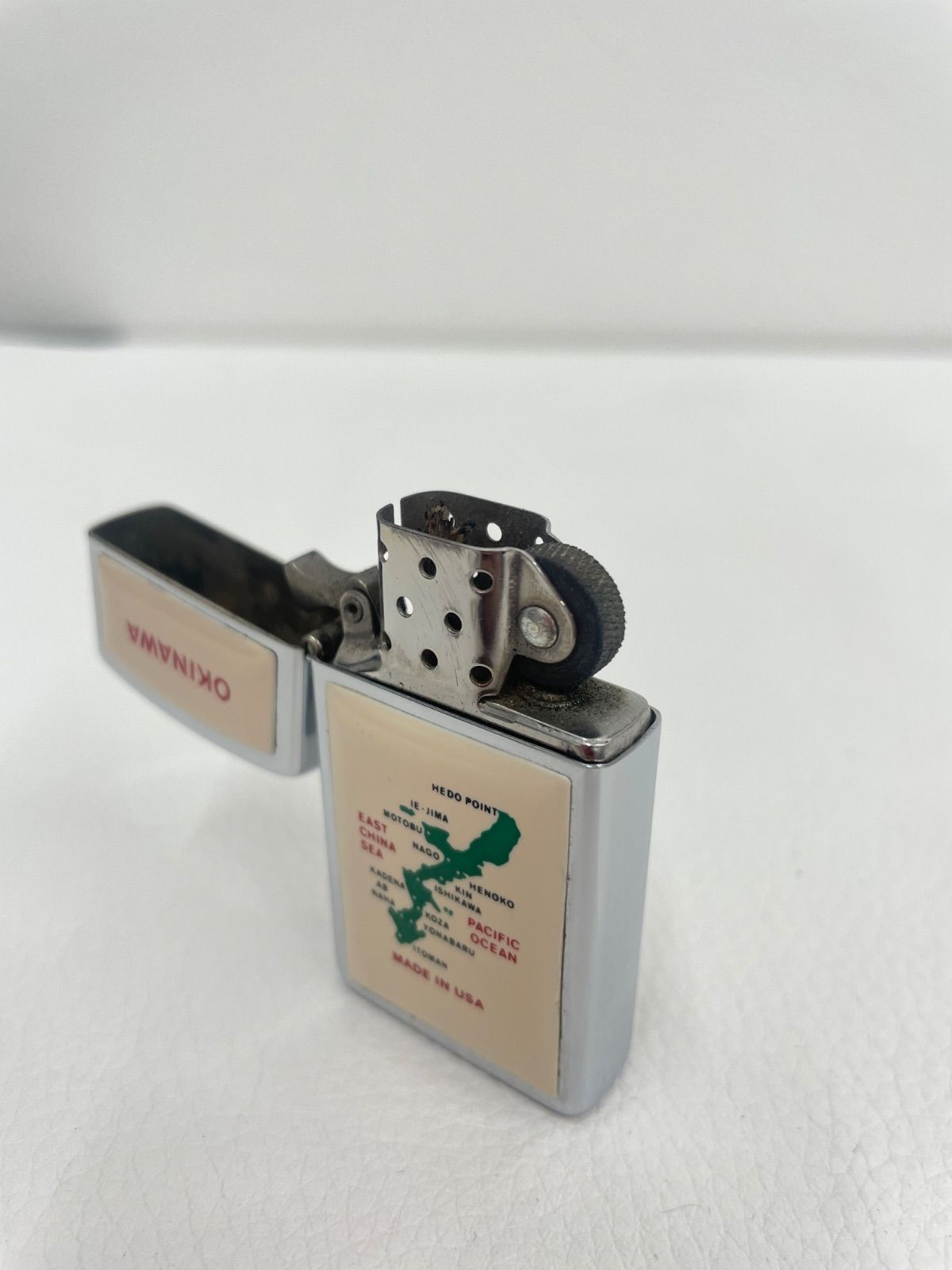 ZIPPO ジッポー OKINAWA 火花あり ヴィンテージ オイルライター - メルカリ