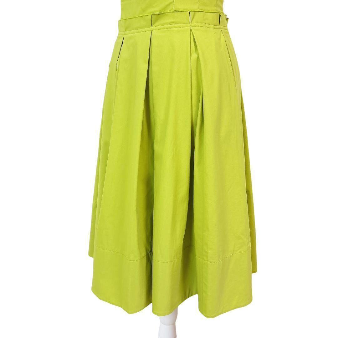 美品】FOXEY NEW YORK キャミワンピース フレア 38 無地黄緑 - メルカリ 