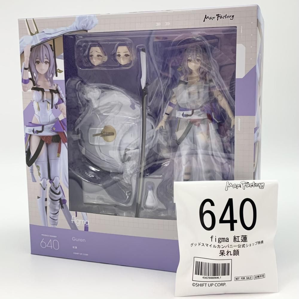 中古】未開封 figma 640 紅蓮 特典付 マックスファクトリー 勝利の女神