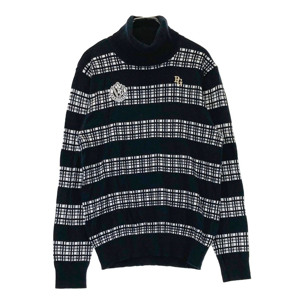 サイズ：4 PEARLY GATES パーリーゲイツ タートルネック長袖ニット