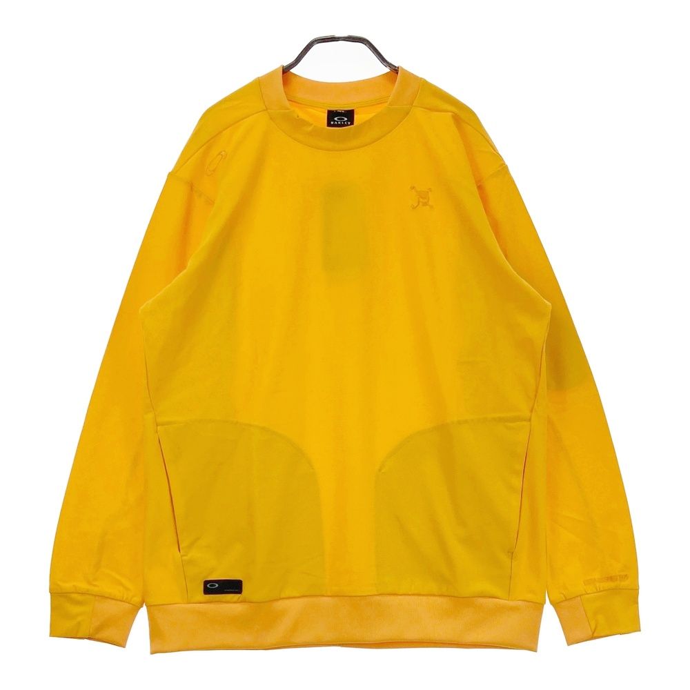 サイズ：XL OAKLEY オークリー FOA405117 長袖プルオーバー  イエロー系 [240101593945] ゴルフウェア メンズ ストスト サイズ：XL OAKLEY オークリー FOA405117 長袖プルオーバー イエロー系