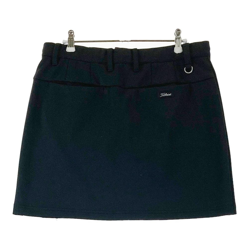 韓国Titleist レディース ゴルフスカート 黒 サイズ：LL TITLEIST タイトリスト スカート ブラック系 [240101607901