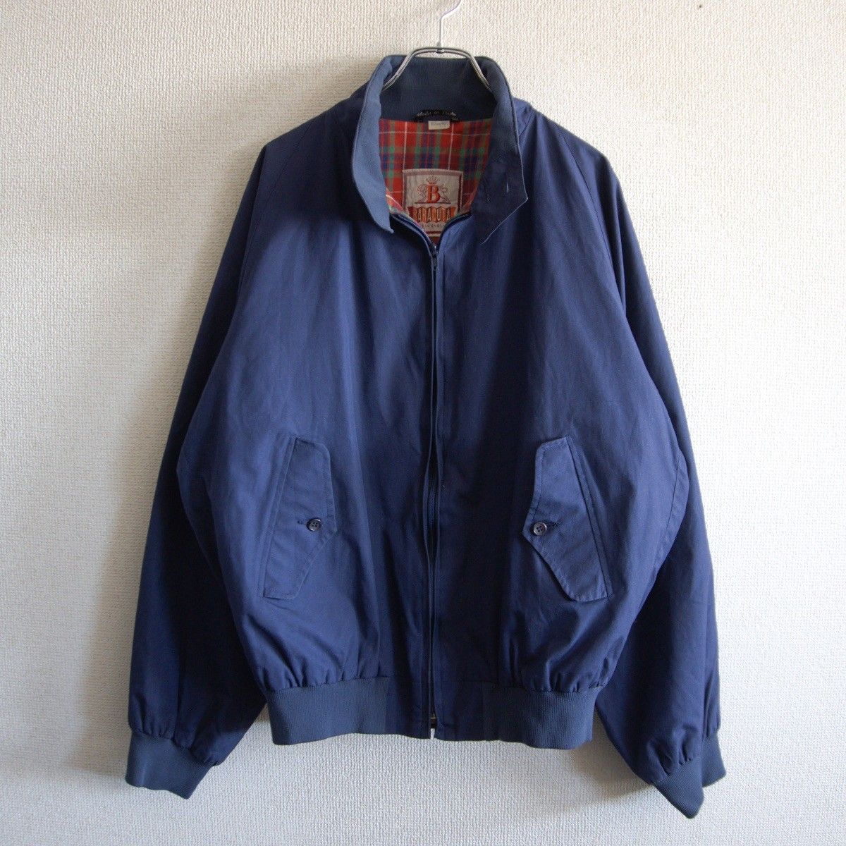 90S】 BARACUTA 【OPTIジップ/G9 スウィングトップ ハリントン