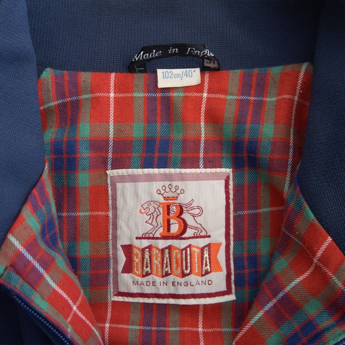 90S】 BARACUTA 【OPTIジップ/G9 スウィングトップ ハリントン