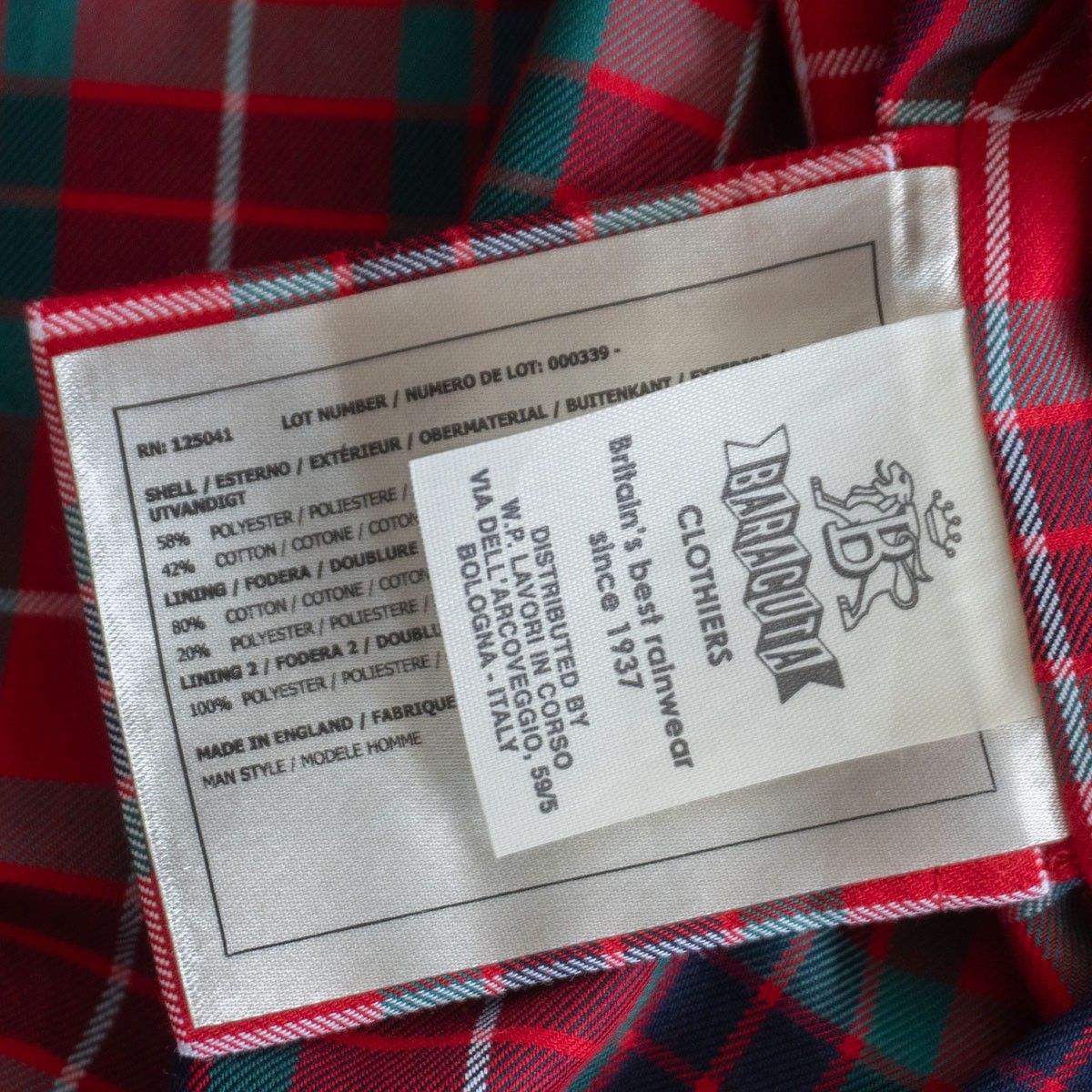 美品】 BARACUTA 【G9 スウィングトップ ハリントンジャケット】 40