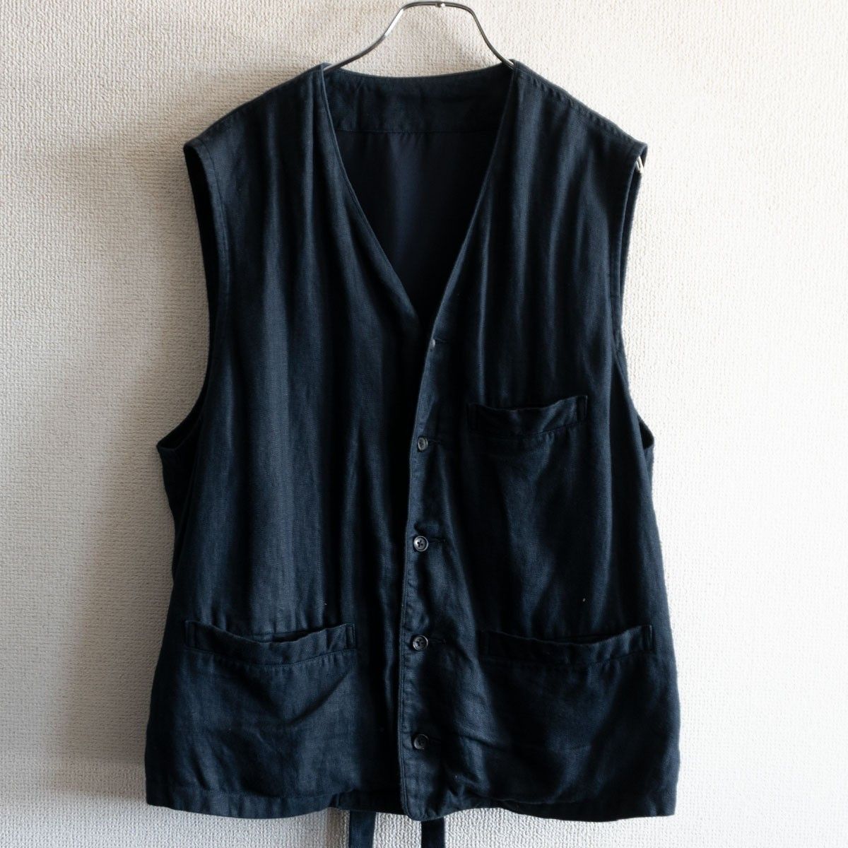 美品】PORTER CLASSIC【LINEN CLASSIC VEST】XL リネン ベスト