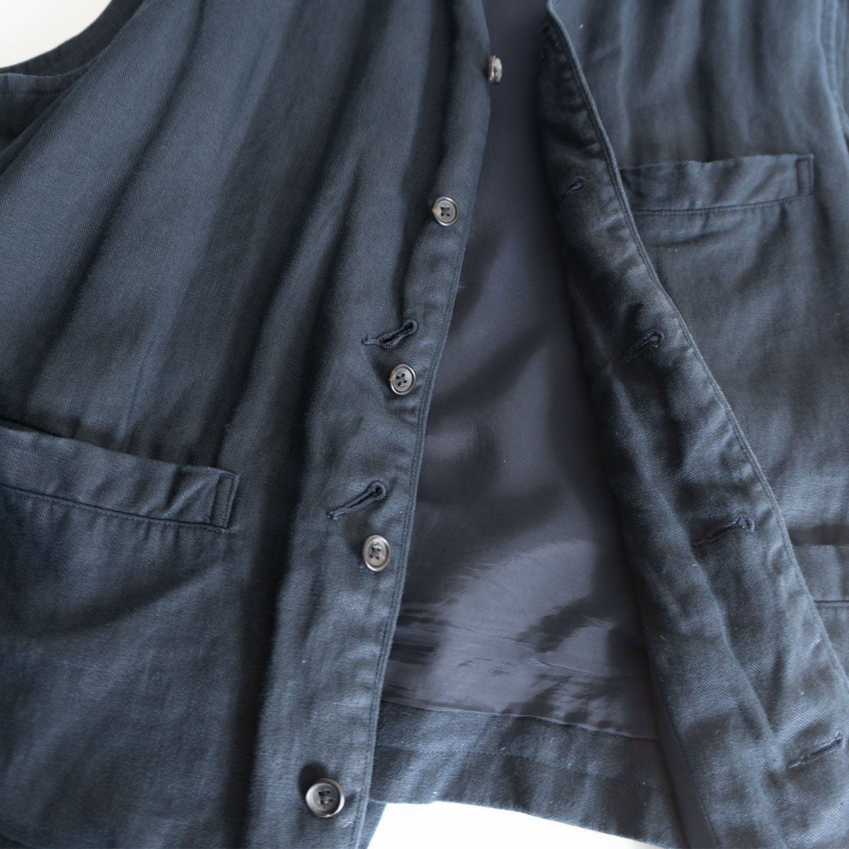 美品】PORTER CLASSIC【LINEN CLASSIC VEST】XL リネン ベスト