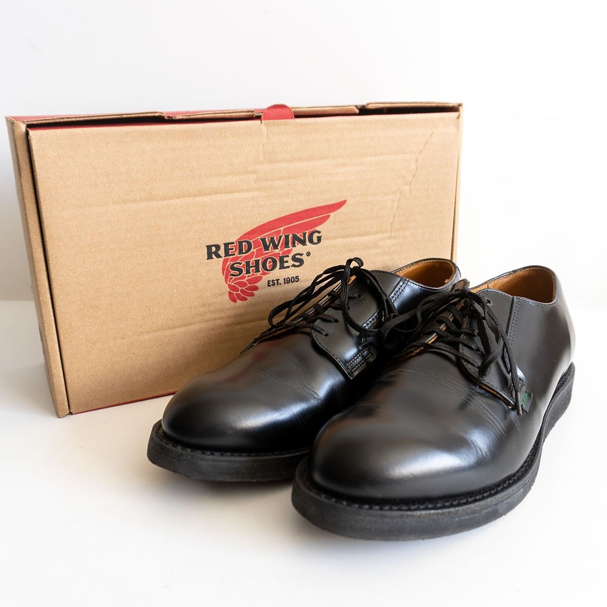美品/25年製】REDWING【101 Postman Oxford 】US8.5 ポストマン