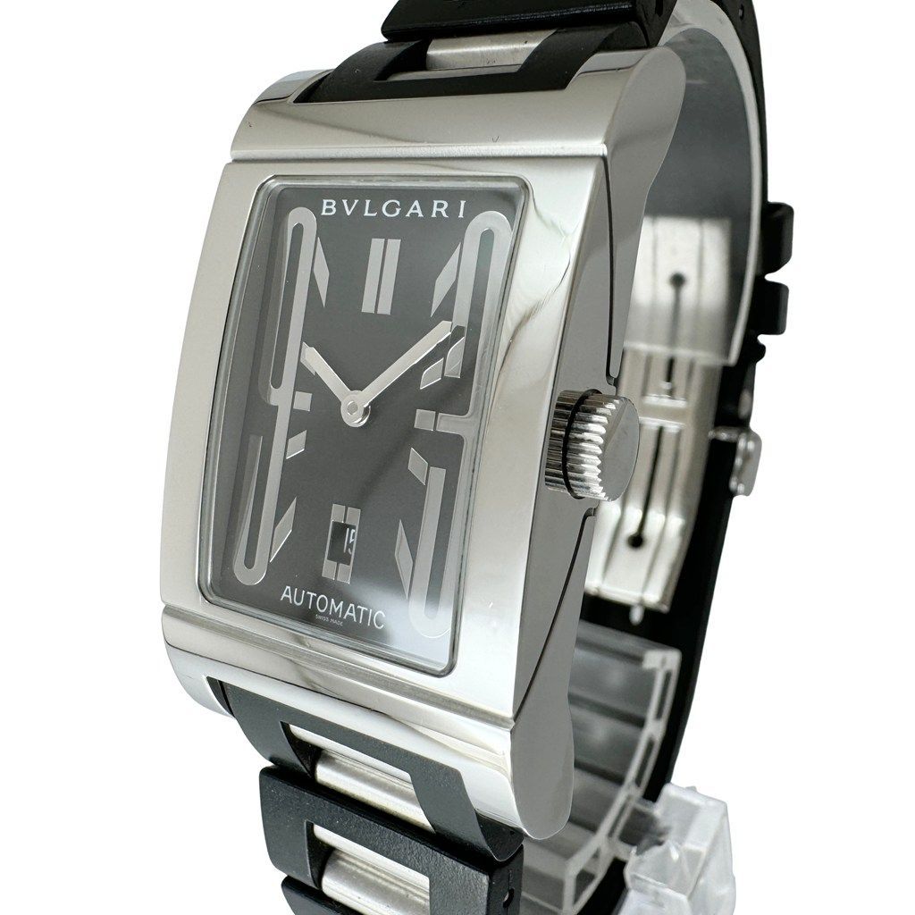 ブルガリ BVLGARI☆レッタンゴロ RT45S】中古 メンズ腕時計 自動巻き