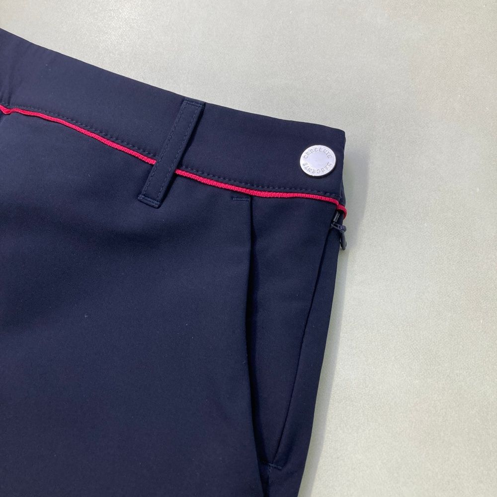 サイズ：S DESCENTE GOLF デサントゴルフ インナー付き 裾フリル切替