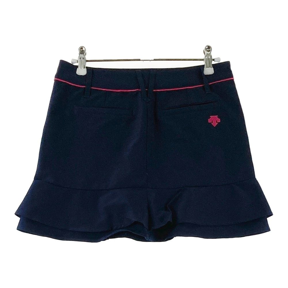 サイズ：S DESCENTE GOLF デサントゴルフ インナー付き 裾フリル切替