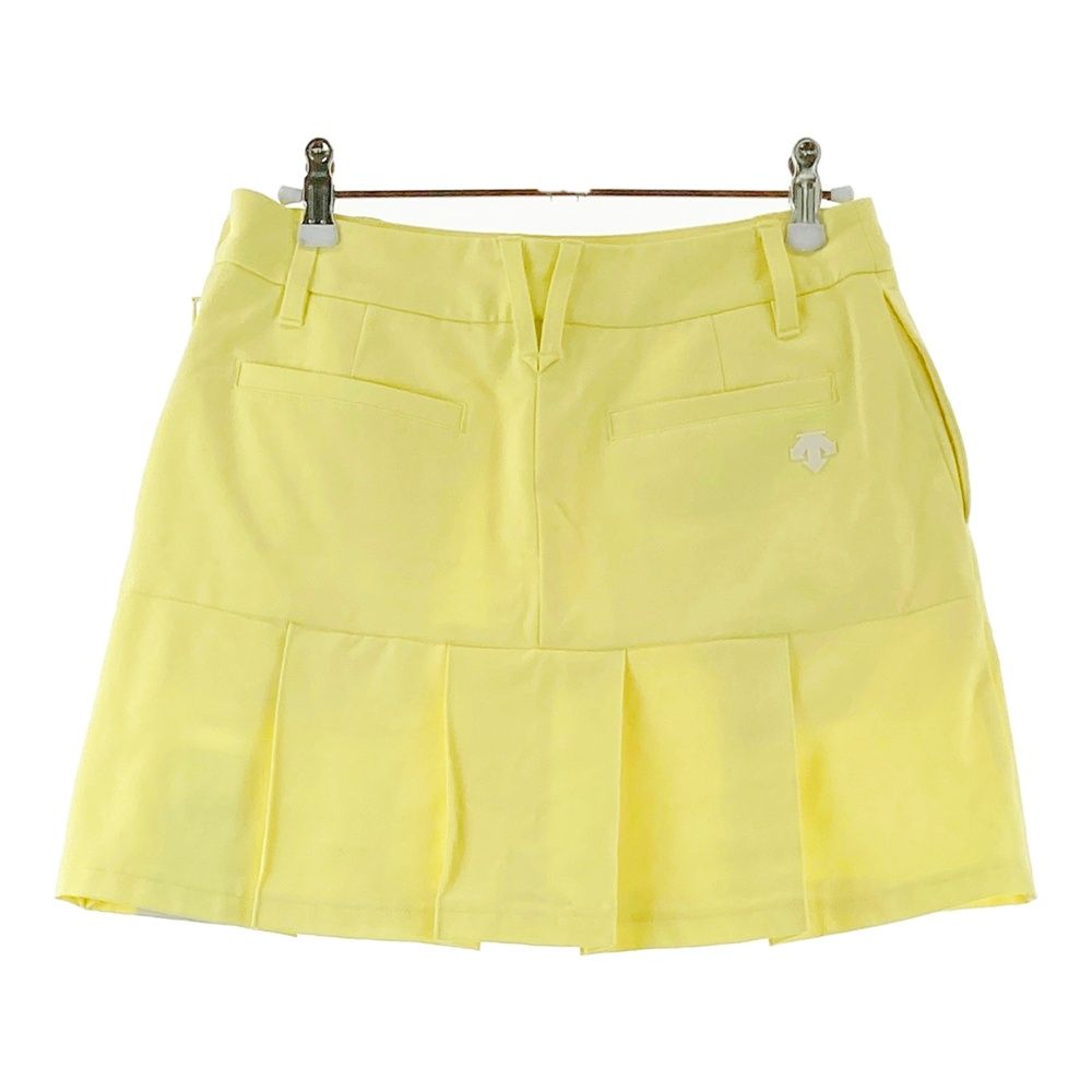 サイズ：S DESCENTE GOLF デサントゴルフ フロントロゴ プリーツ