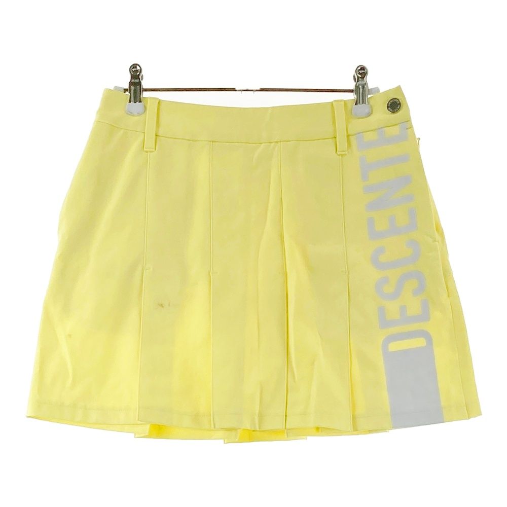 サイズ：S DESCENTE GOLF デサントゴルフ フロントロゴ プリーツ