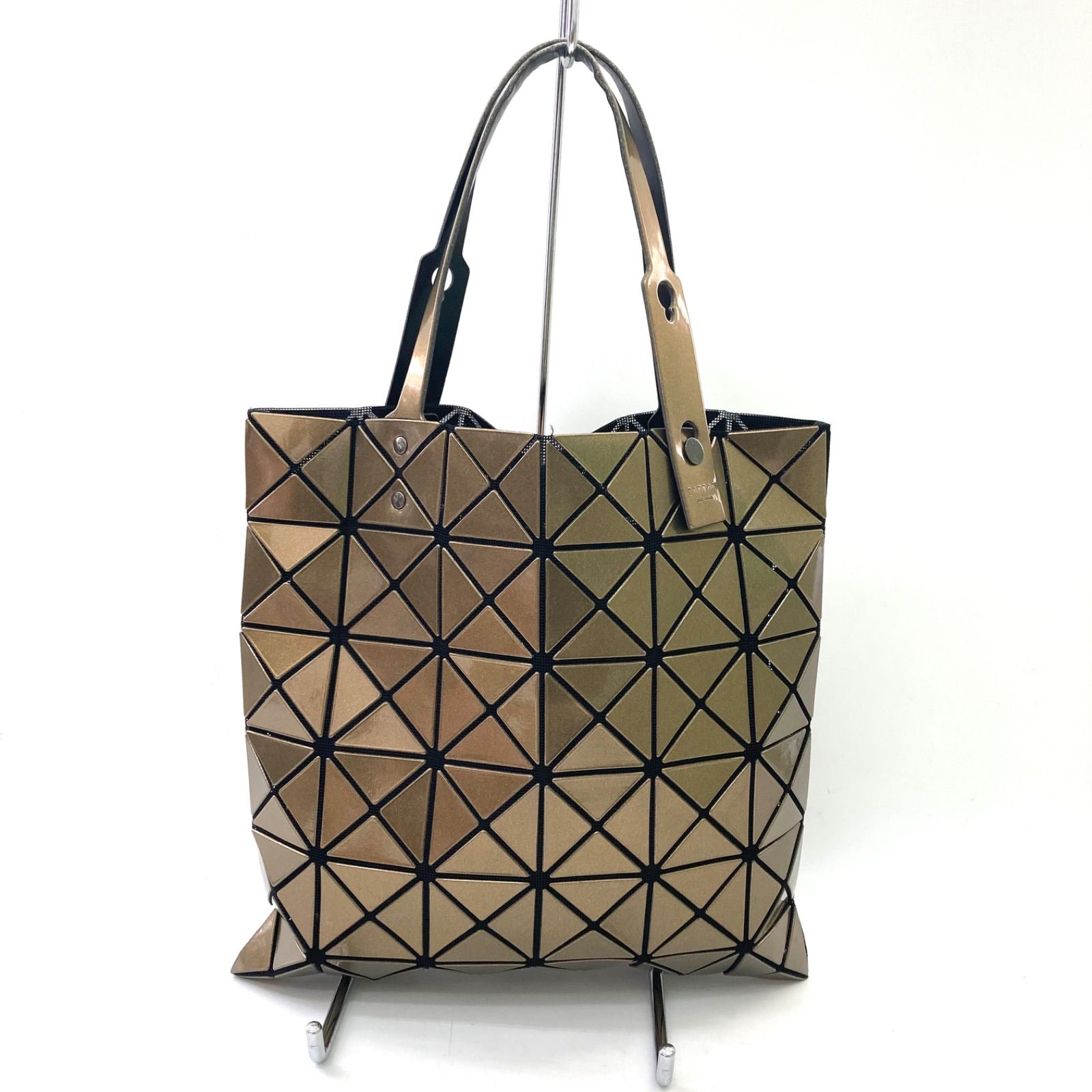 BAOBAO】バオバオ ISSEY MIYAKE イッセイミヤケ トートバッグ ゴールド