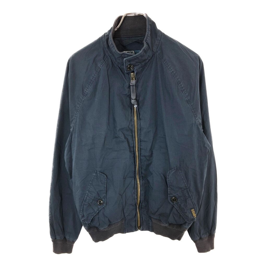 Polo by Ralph Lauren ポロ ラルフローレン ハリントンジャケット ネイビー(メンズ M)中古 古着 X2567 Polo by Ralph Lauren ポロ ラルフローレン ハリントンジャケット