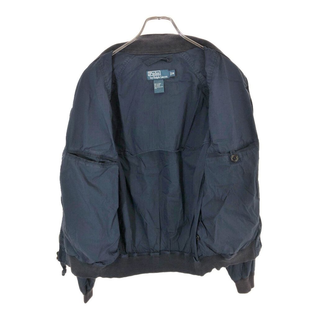 Polo by Ralph Lauren ポロ ラルフローレン ハリントンジャケット ネイビー(メンズ M)中古 古着 X2567 Polo by Ralph Lauren ポロ ラルフローレン ハリントンジャケット