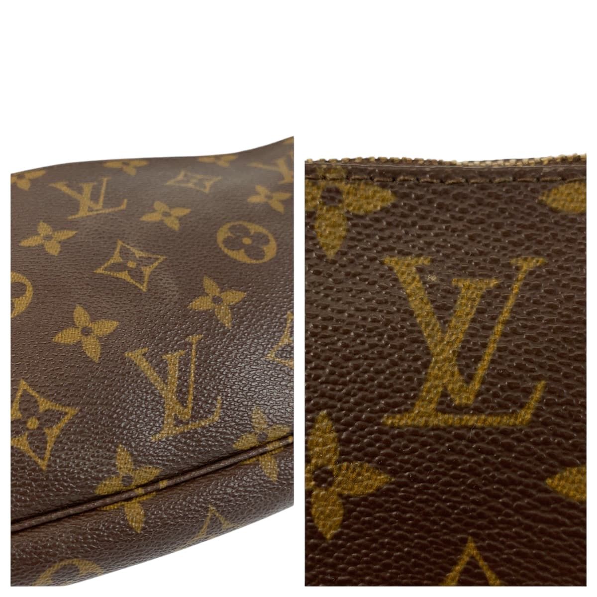 美品 LOUIS VUITTON ルイヴィトン モノグラム ポシェット アクセ