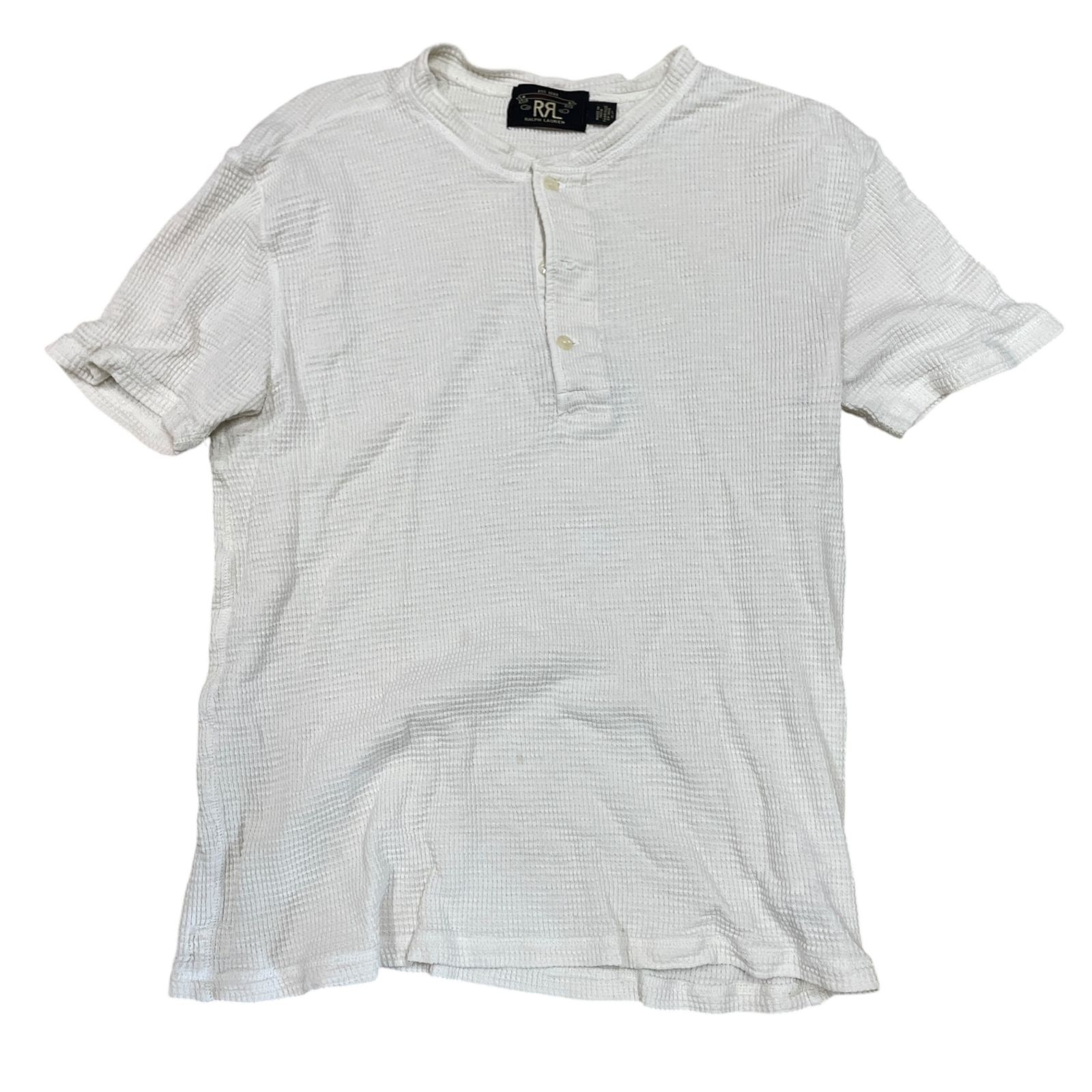 ◇ RRL ダブルアールエル ラルフローレン ワッフル ヘンリーネック