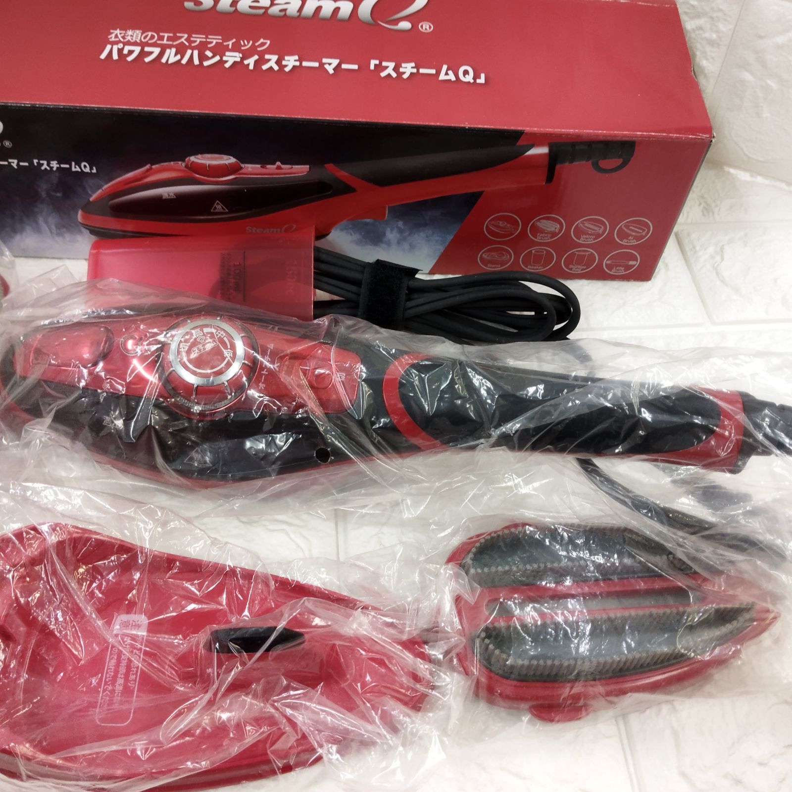 衣類のエステティック　パワフルハンディスチーマー「スチームQ」 衣類のエステティック パワフルハンディスチーマー「スチームQ