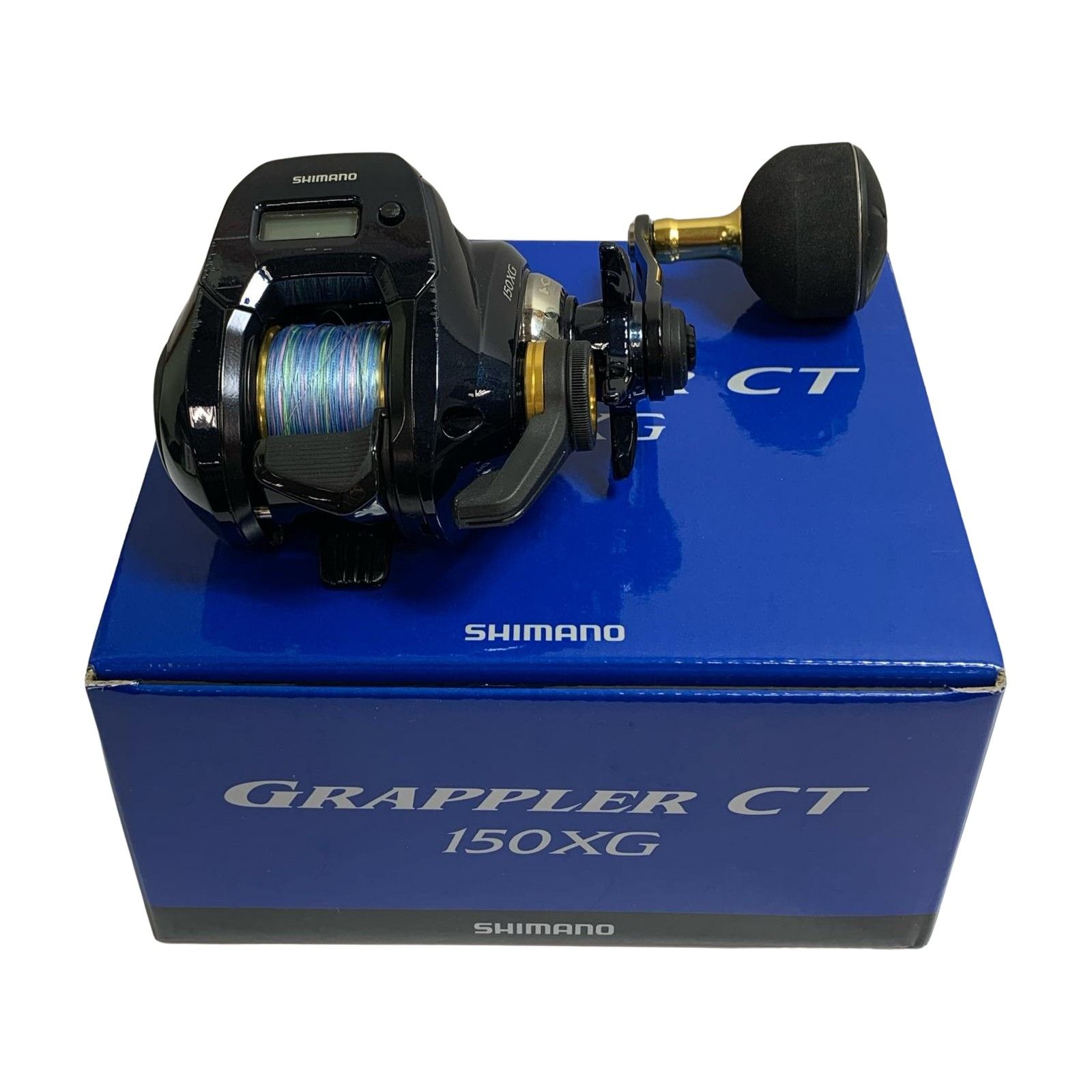 SHIMANO シマノ 19グラップラーCT 150XG 両軸リール 目立つキズあり 箱