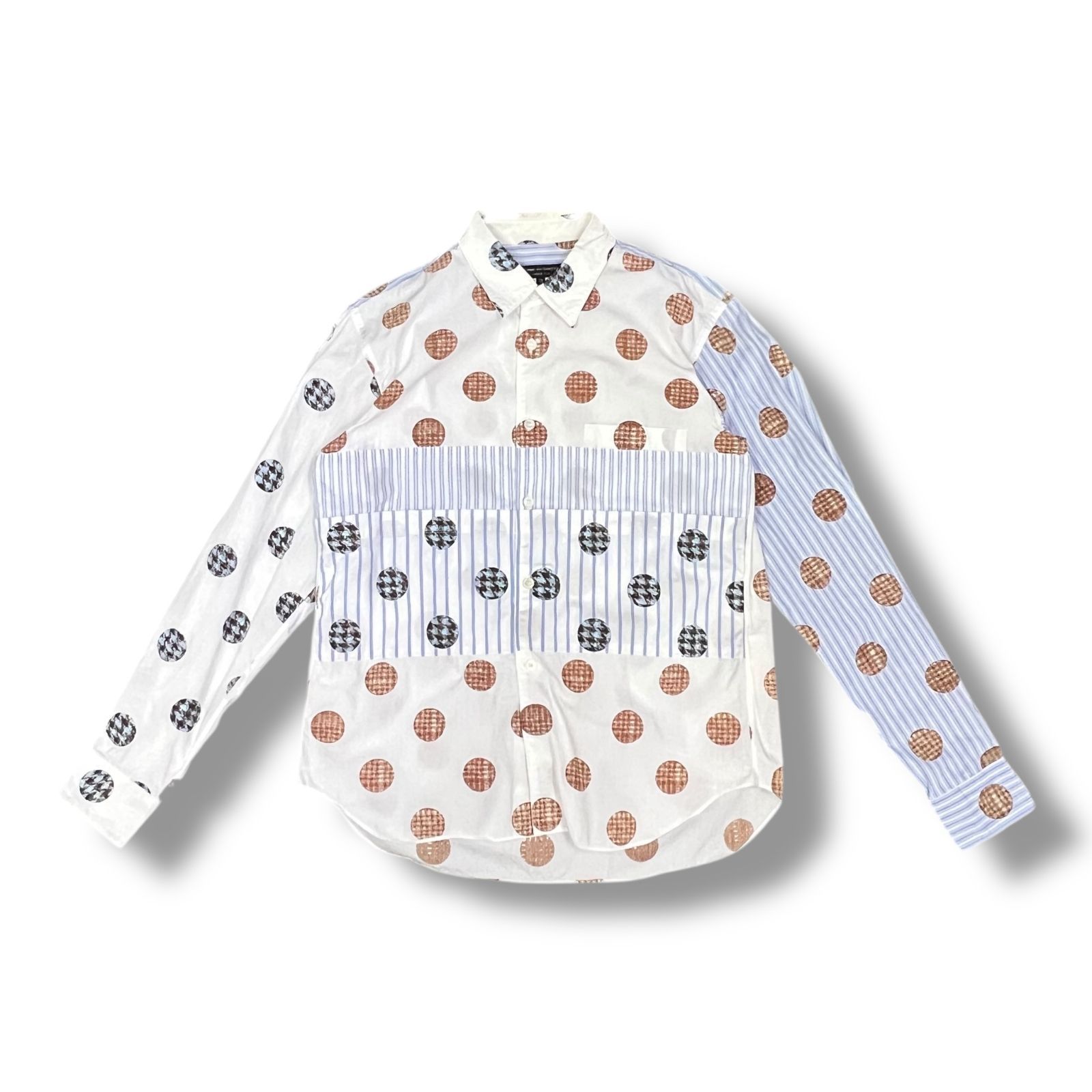COMME des GARCONS HOMME PLUS Patchwork shirt パッチワークシャツ 