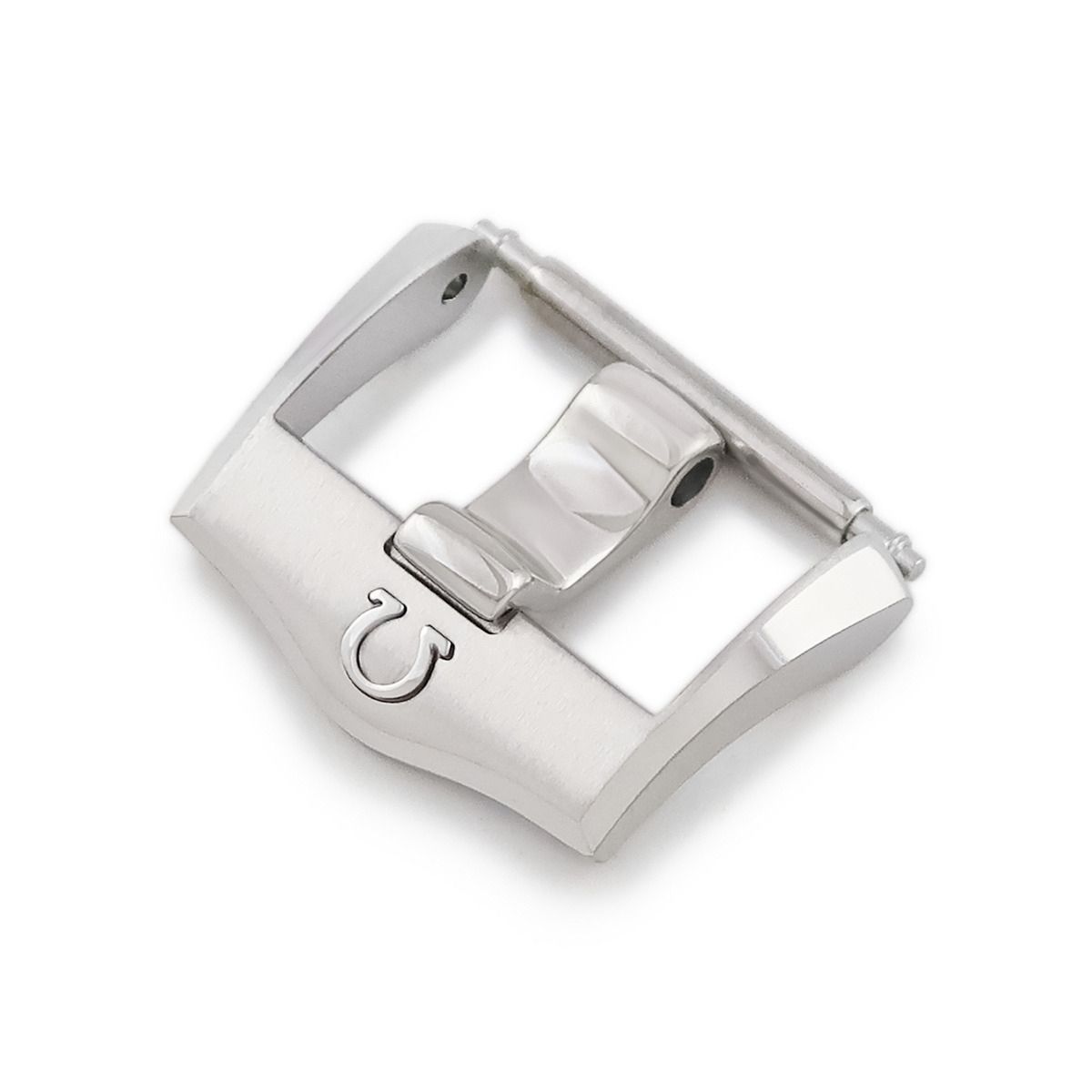 OMEGA オメガ 純正 尾錠 ピンバックル 16mm ステンレス 美品 OMEGA（オメガ） OMEGA【オメガ】純正尾錠 ナメクジタイプ 16ミリ SS製