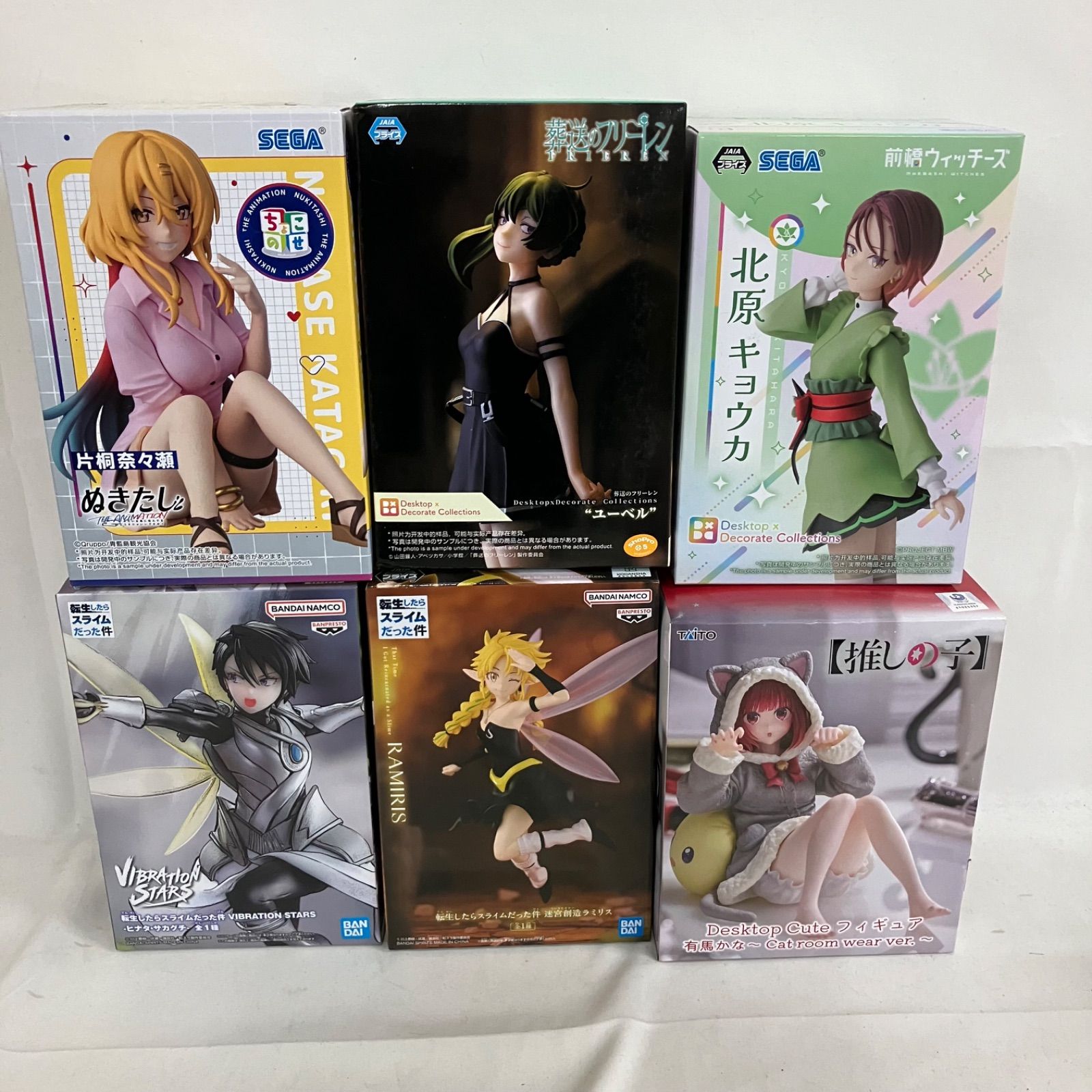 フィギュアまとめ売り 未開封 美少女 まとめ フィギュア 6個セット SF1749 c107 - メルカリ