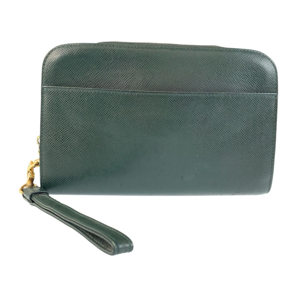 ⭐︎ルイヴィトン⭐︎タイガ バイカル クラッチバッグ エピセア グリーン 本革 ⭐︎ルイヴィトン⭐︎タイガ バイカル クラッチバッグ エピセア