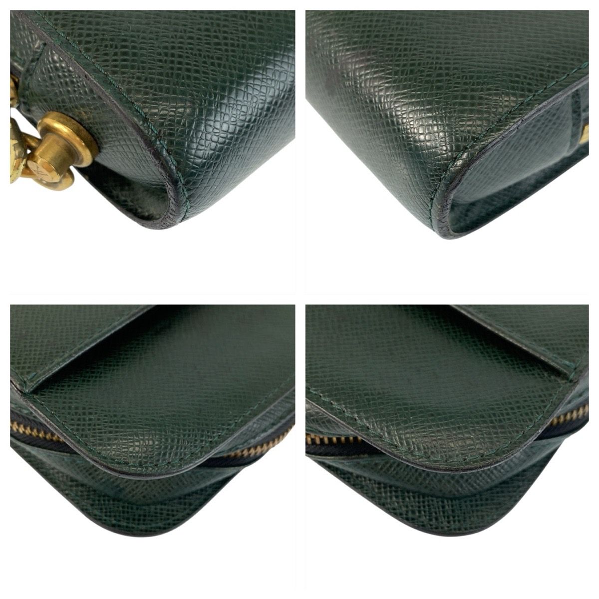 ⭐︎ルイヴィトン⭐︎タイガ バイカル クラッチバッグ エピセア グリーン 本革 ⭐︎ルイヴィトン⭐︎タイガ バイカル クラッチバッグ エピセア