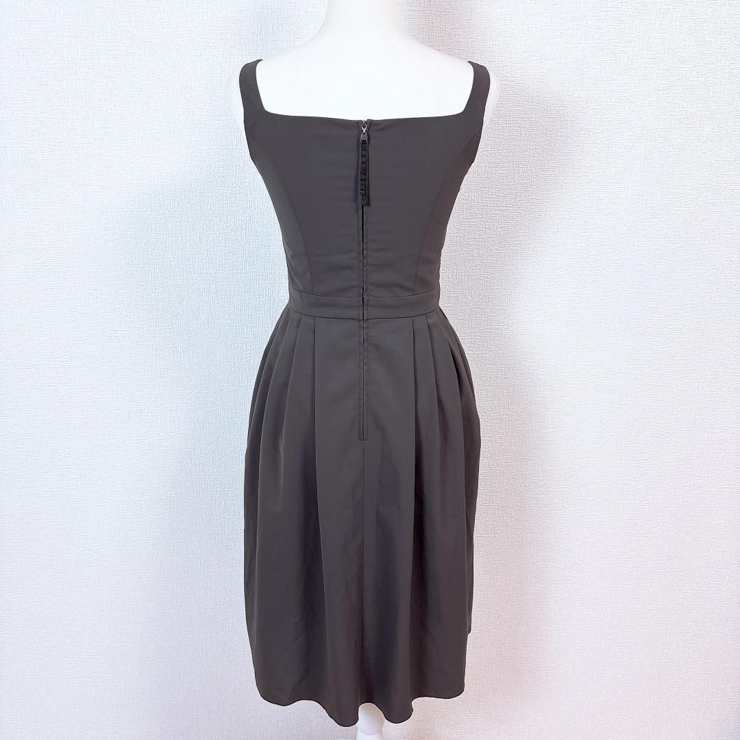 美品】FOXEY NEW YORK ノースリーブワンピース フレアリボン 38 - メルカリ