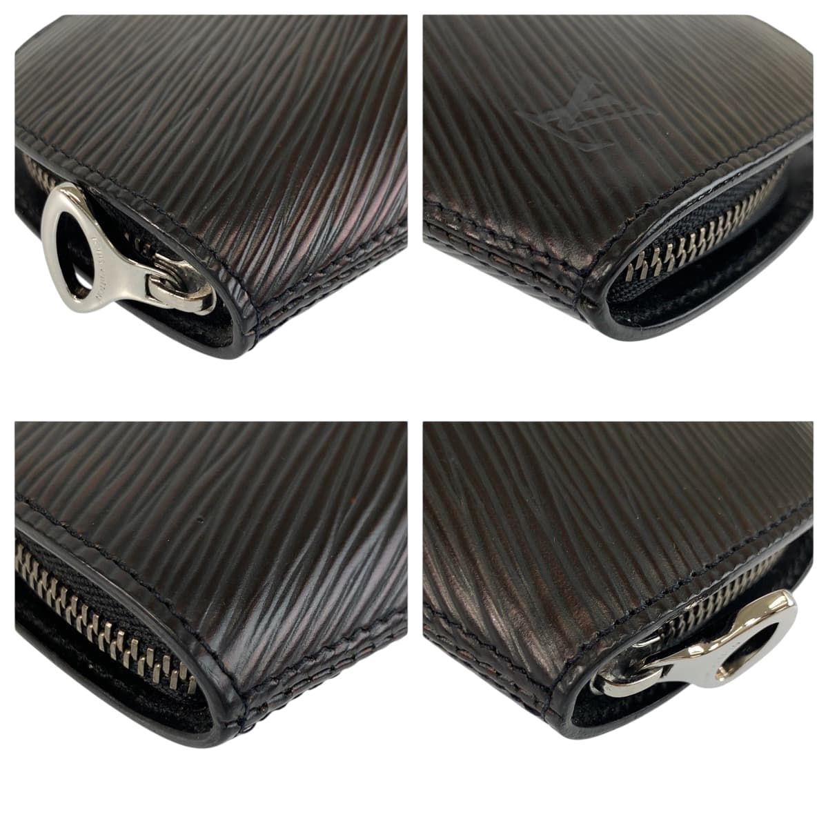 美品 LOUIS VUITTON ルイヴィトン エピ ポルトフォイユ エピZ ノワール