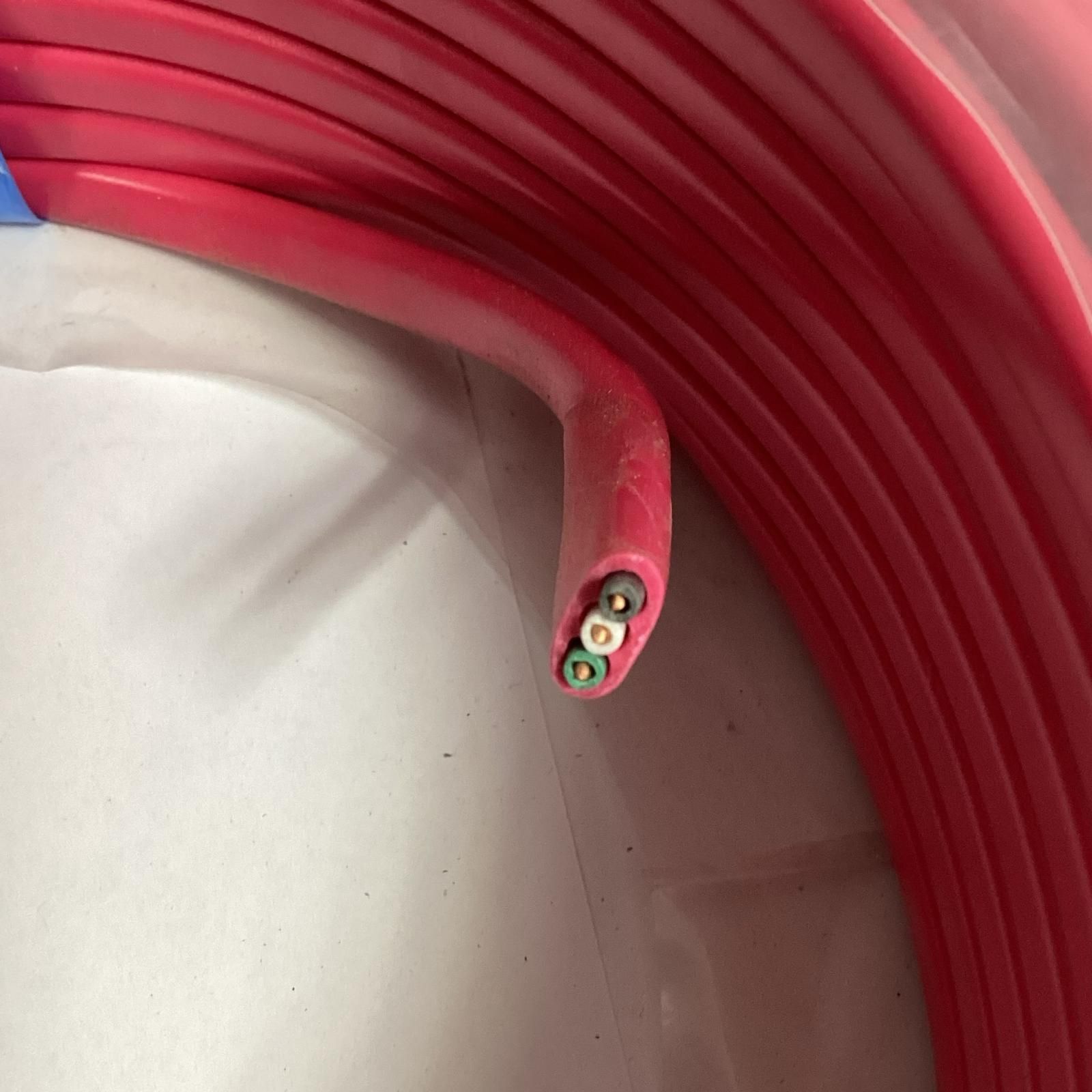  ♭♭弥栄電線 VVFケーブル .6ｍｍ 100 m 黒 白 緑 レッド 電設資材 材料 資材