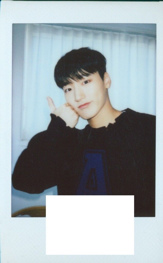 ATEEZ SAN サイン入りチェキ