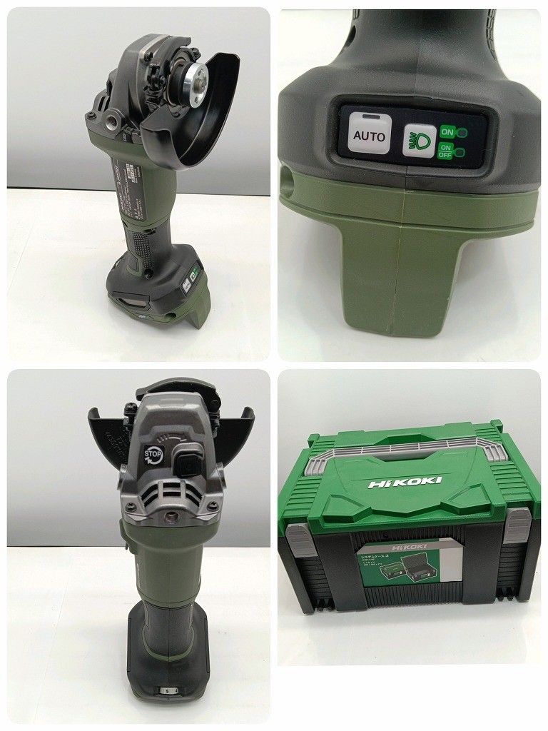  26 k-055 o ♥ HiKOKI ハイコーキ 36 V 100 mm コードレスディスクグラインダ G 3610 DC 本体 ケースセット 9800円以上で も グラインダー 研磨機